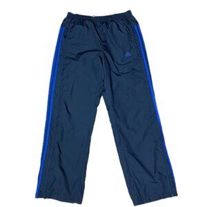 Adidas Clima365 3 Stripe Logo Track Pants Sweat Pants Men's Navy Blue Size L